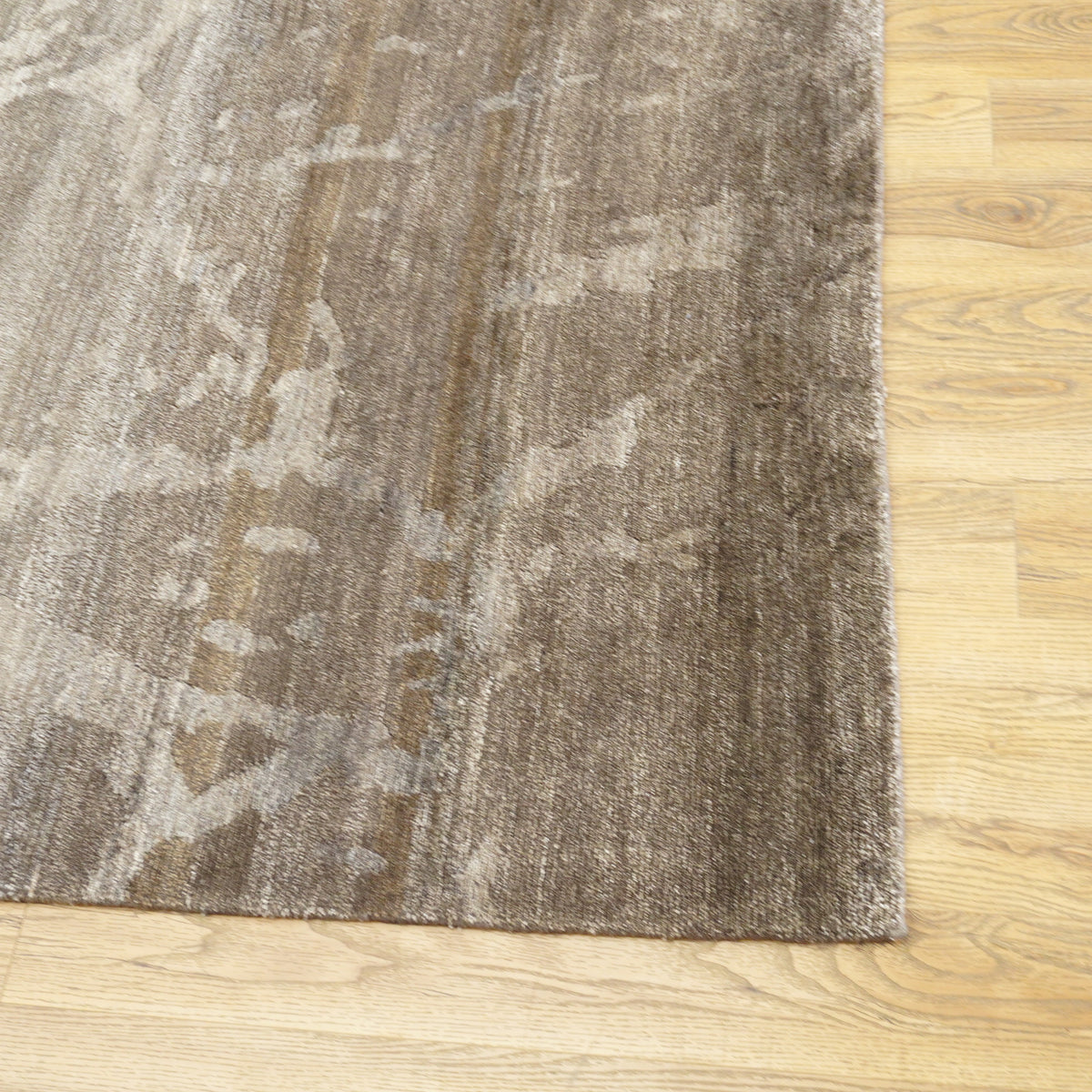 8x10-ft Wool Area Rug, Silk Shadows Abstract