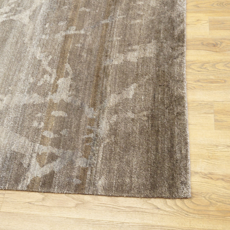 8x10-ft Wool Area Rug, Silk Shadows Abstract