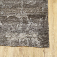 8x10-ft Wool Area Rug, Silk Shadows Abstract