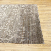 8x10-ft Wool Area Rug, Silk Shadows Abstract