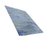 8x10-ft Wool Area Rug, Blue Sea Breeze