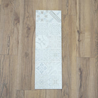 8x24-inch Grisha Backlash Ceramic Tiles in Gold Decor - 12 sq. ft. (9 pcs)