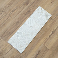 8x24-inch Grisha Backlash Ceramic Tiles in Gold Decor - 12 sq. ft. (9 pcs)