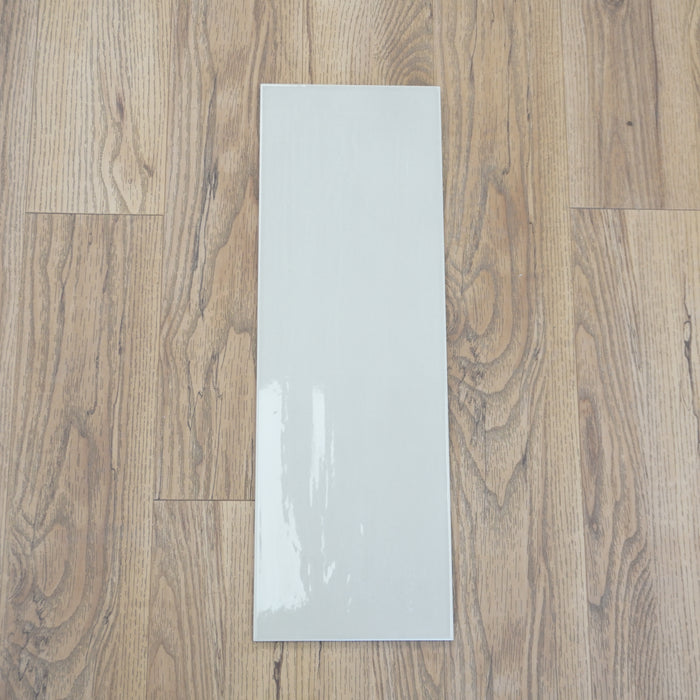 8x24-inch Grisha Backlash Ceramic Tiles in Linen - 12 sq. ft. (9pcs)