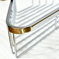 9.5-Inch-Corner-Soap-Basket-in-Polished-Chrome-2735-bathroom-hardware-accessories-habitat-restore-gta
