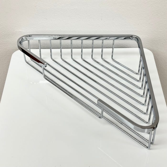 9.5-Inch-Corner-Soap-Basket-in-Polished-Chrome-2735-bathroom-hardware-accessories-habitat-restore-gta