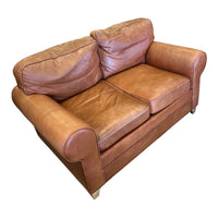 Top Grain Leather Loveseat