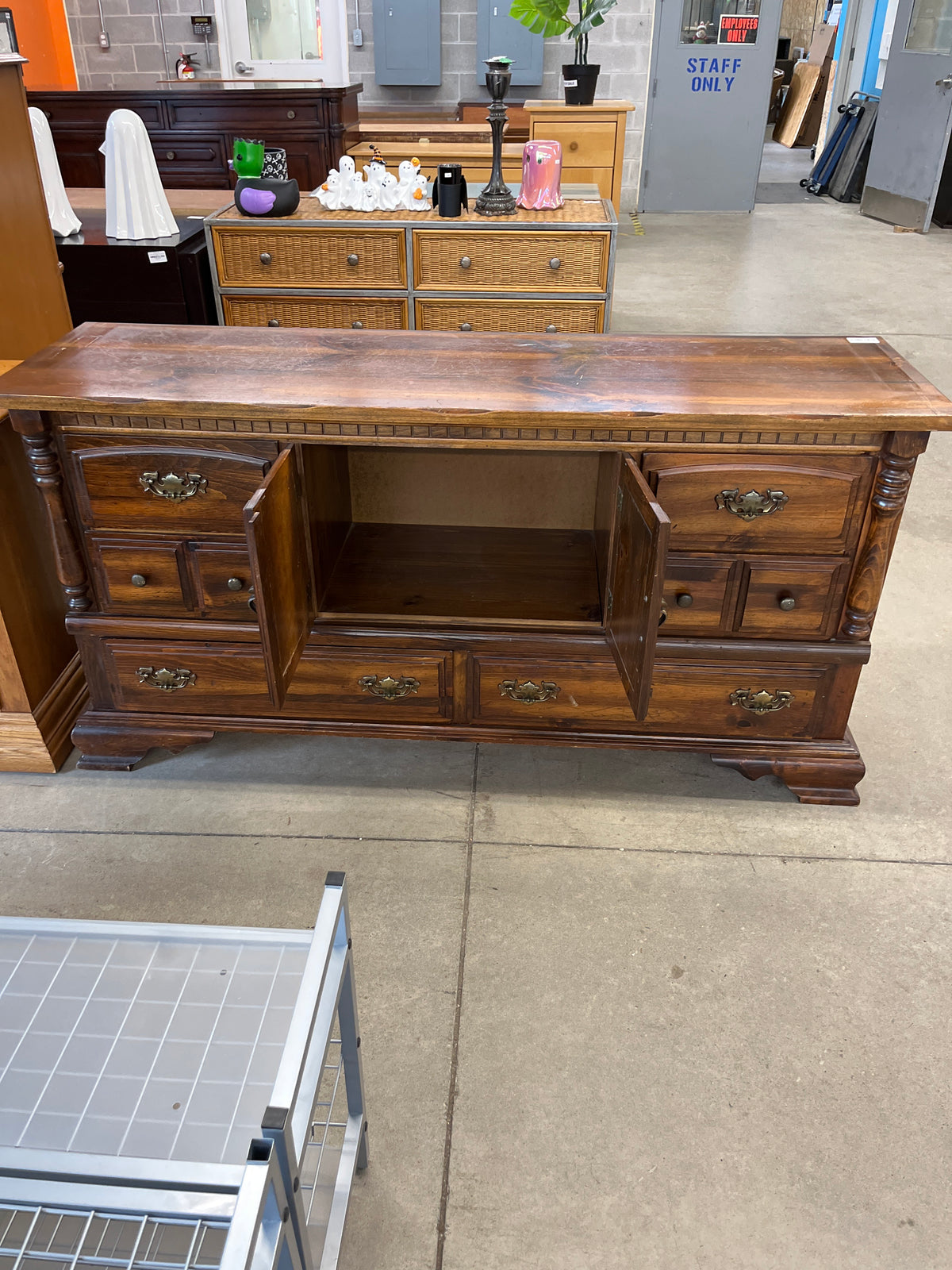 66"W 6-Drawer Dresser