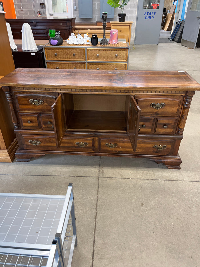 66"W 6-Drawer Dresser