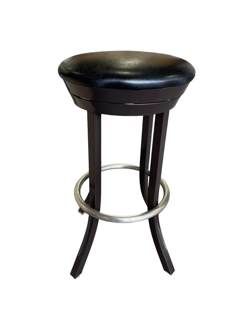 Faux Leather Barstool