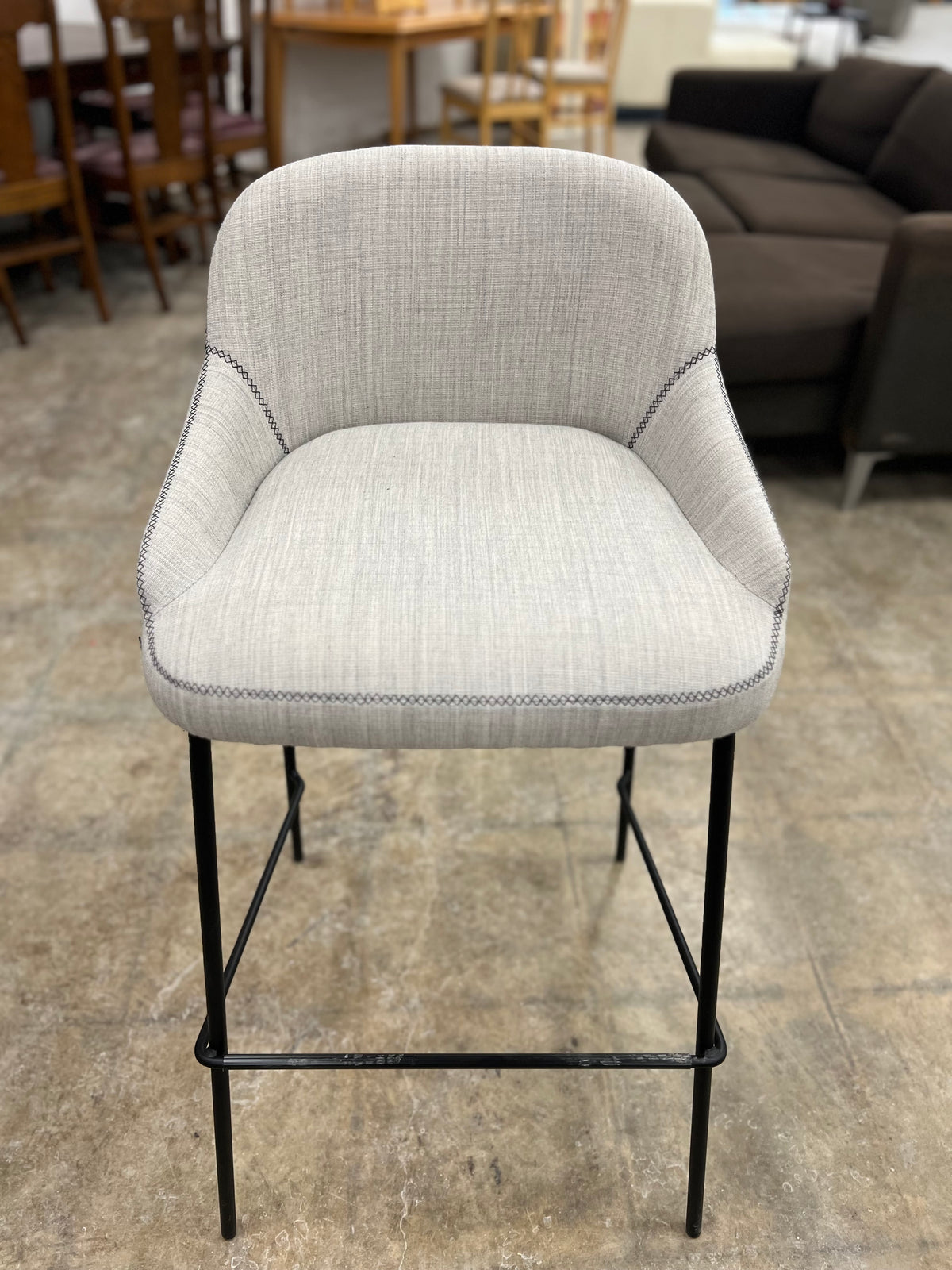 Light White Tall Dining Chair