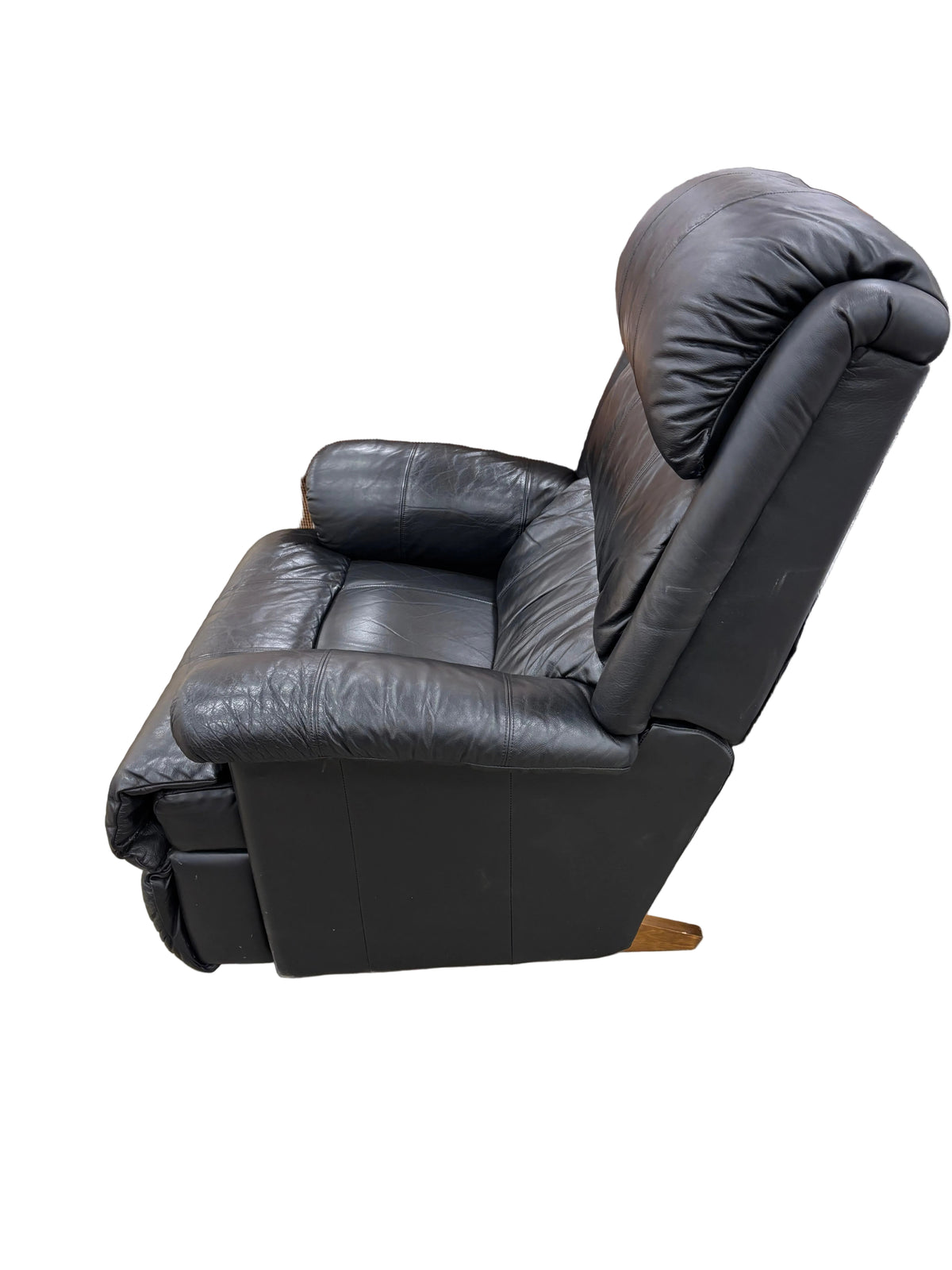 Black Leather Recliner
