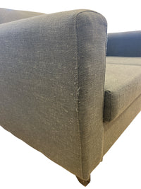 Modern Dark Grey Loveseat Sofa