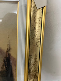 Mountain Sunset Framed Painting