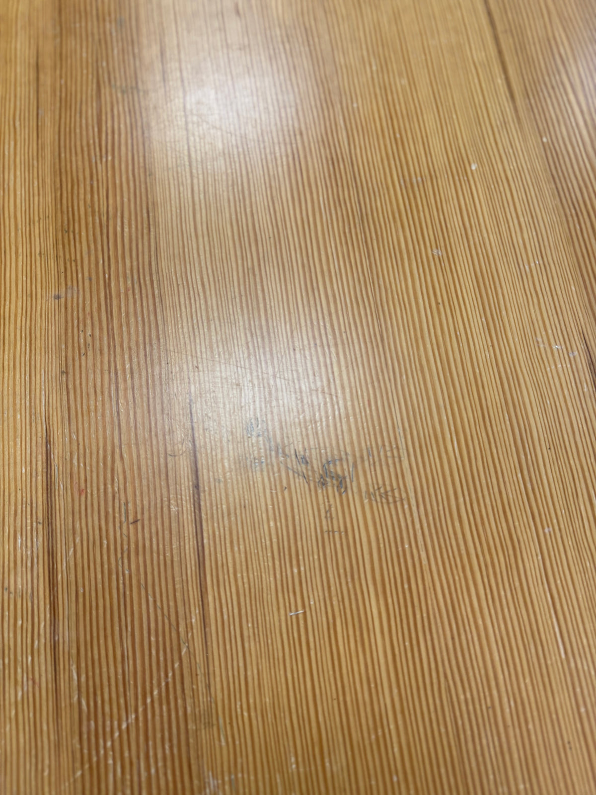 Light Caramel Brown Wood Desk