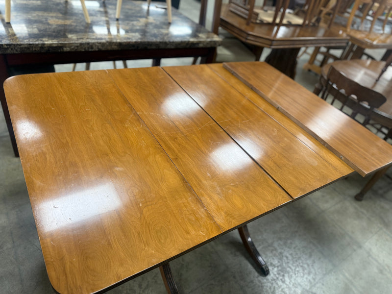 Light Caramel Brown Dining Table