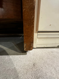 Mid Century Modern Wooden Vanity With Mirror