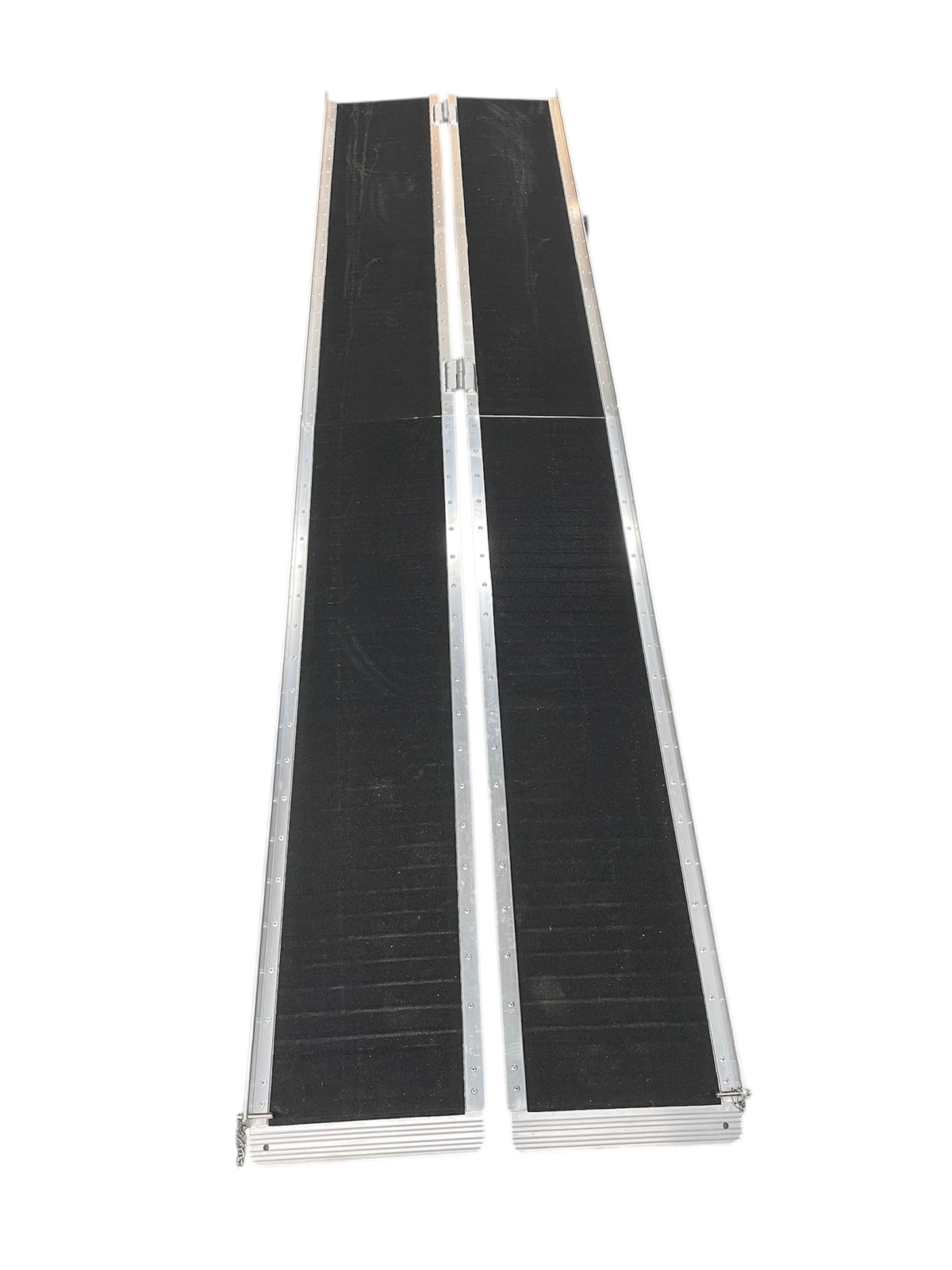 HOMCOM 10ft Ramp Non-Skid Layering Portable Foldable Aluminium