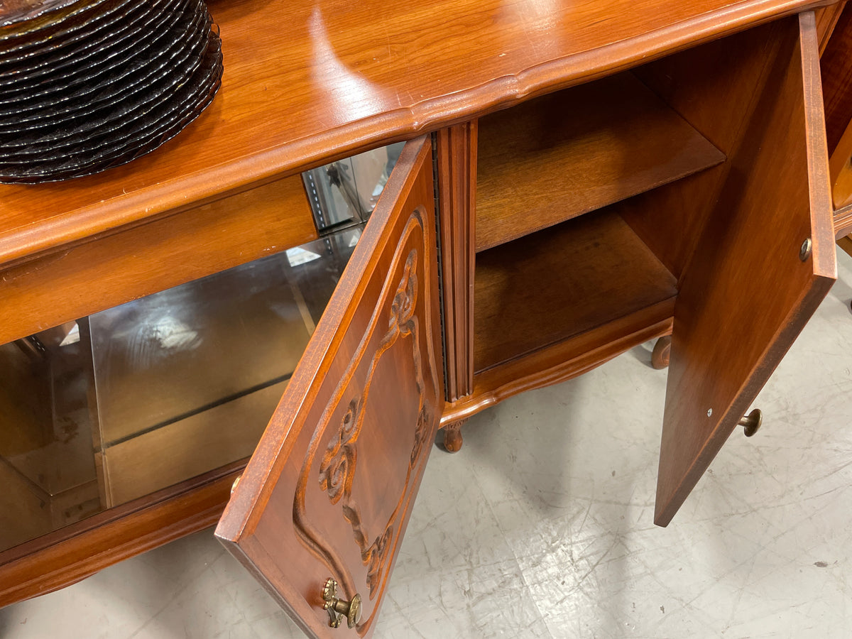 4-Drawer Light Brown Sideboard