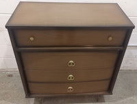 Mid-Century Modern Style Wooden Dresser with Four Drawers