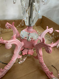 Pink Princess Chandelier (display unit)