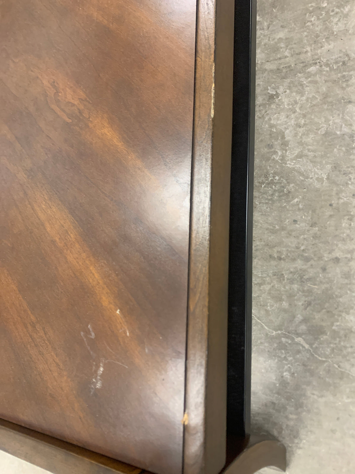 Glass Top Coffee Table With Wood Frame