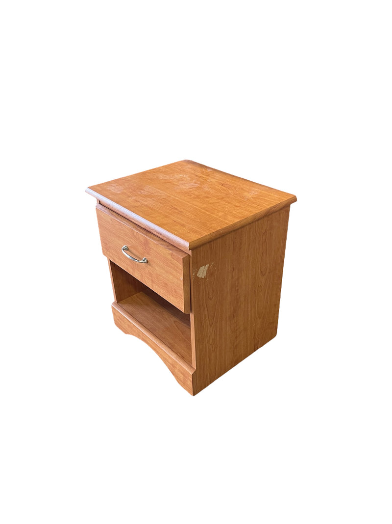 Veneer 1-Drawer Nightstand