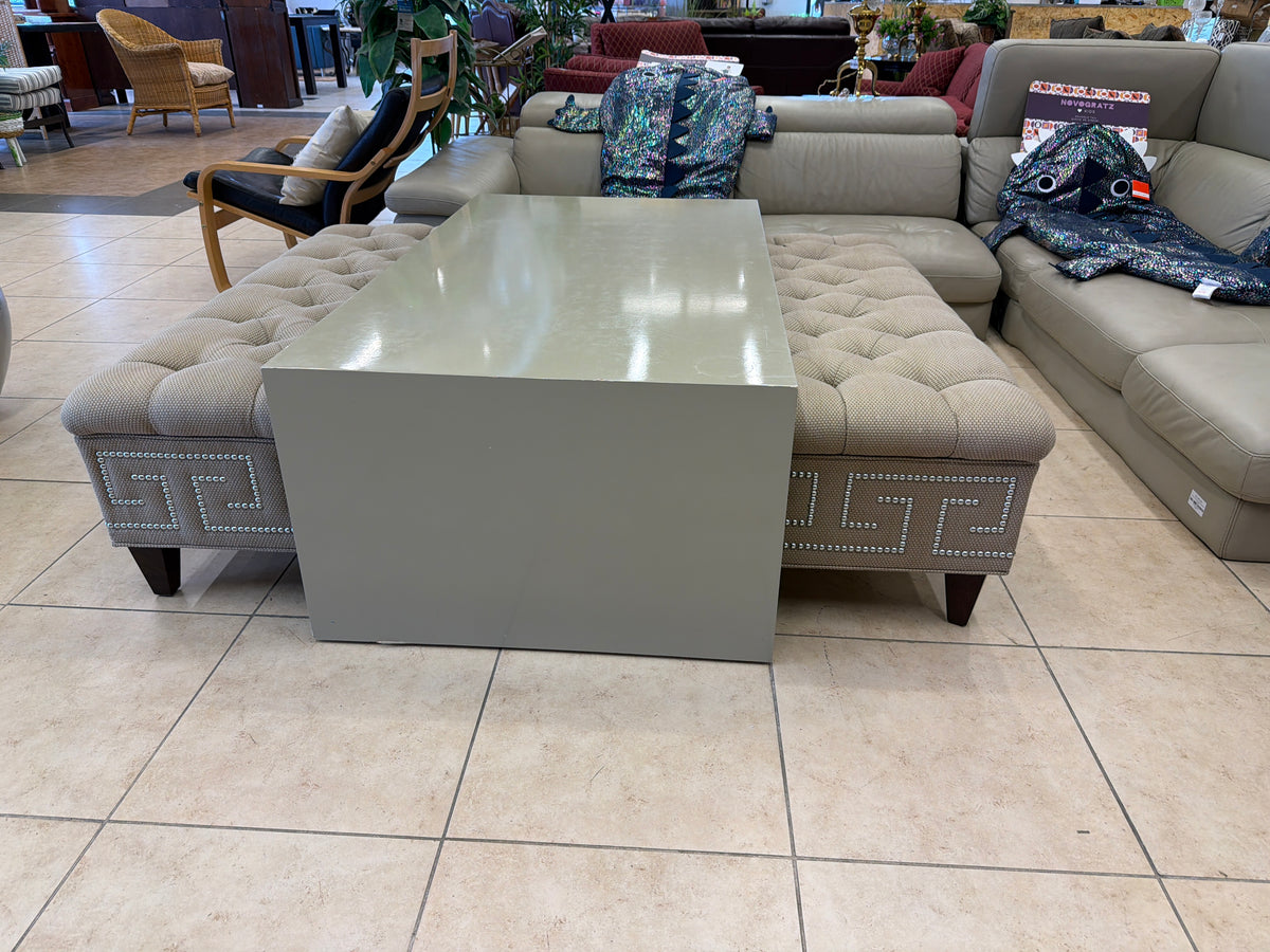 Modern Tufted Ottoman/Coffee Table
