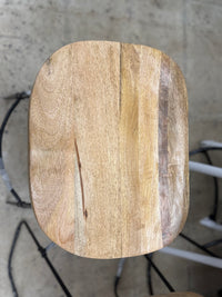 Modern Styled Solid Wood Bar Stool