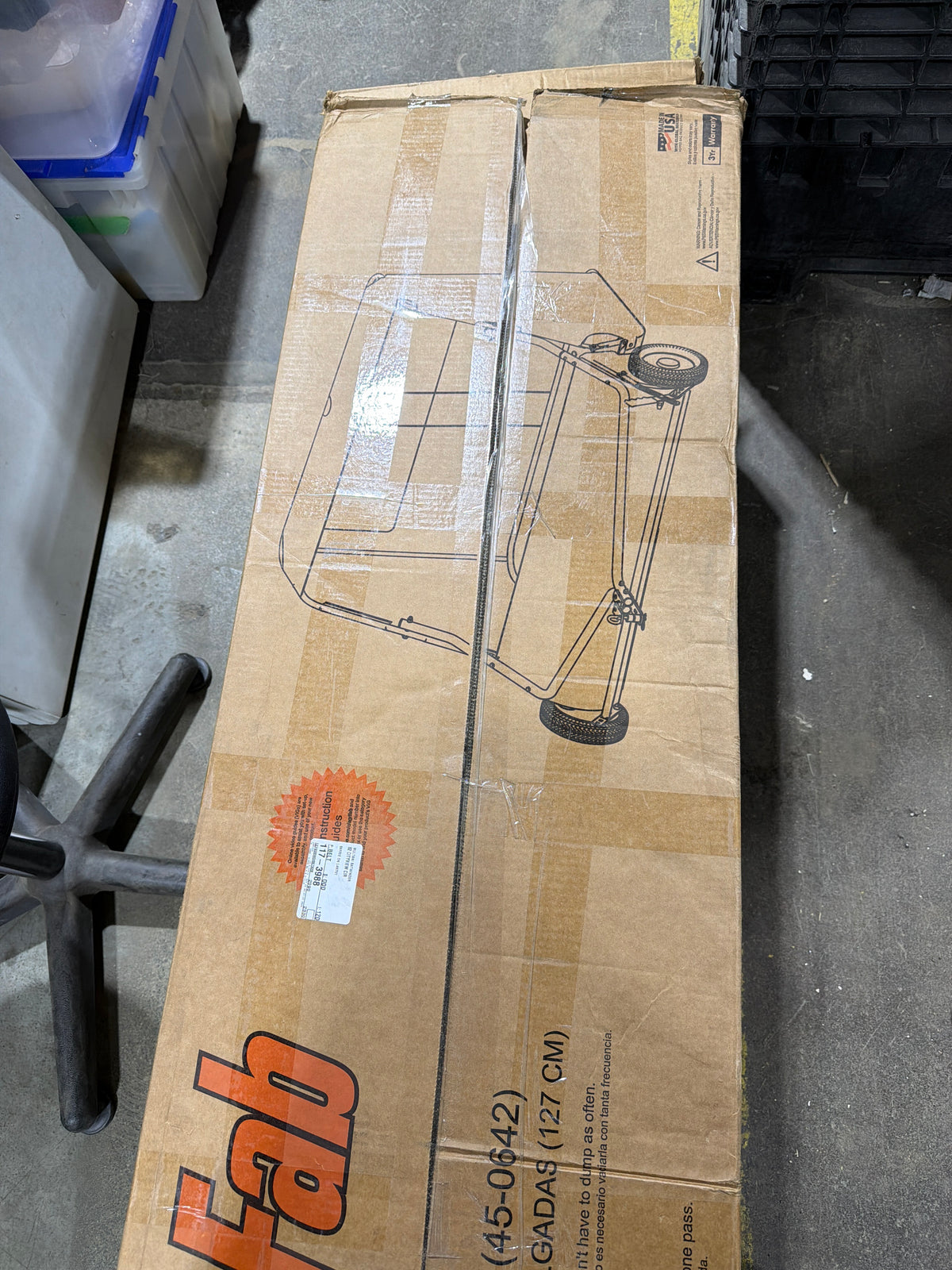 AgriFab 55 Lawn Sweeper