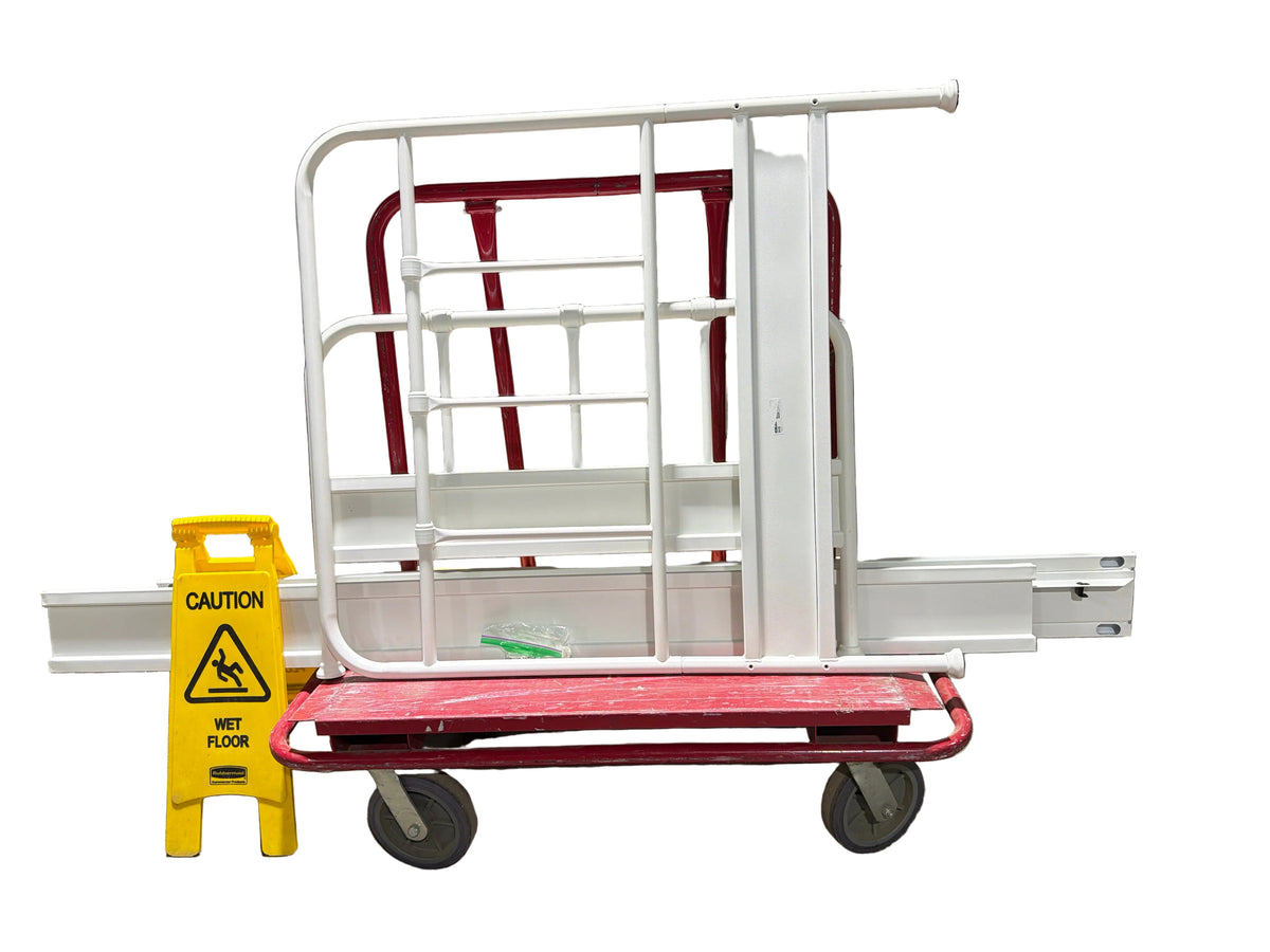 White Metal Bed Frame - Single / Twin