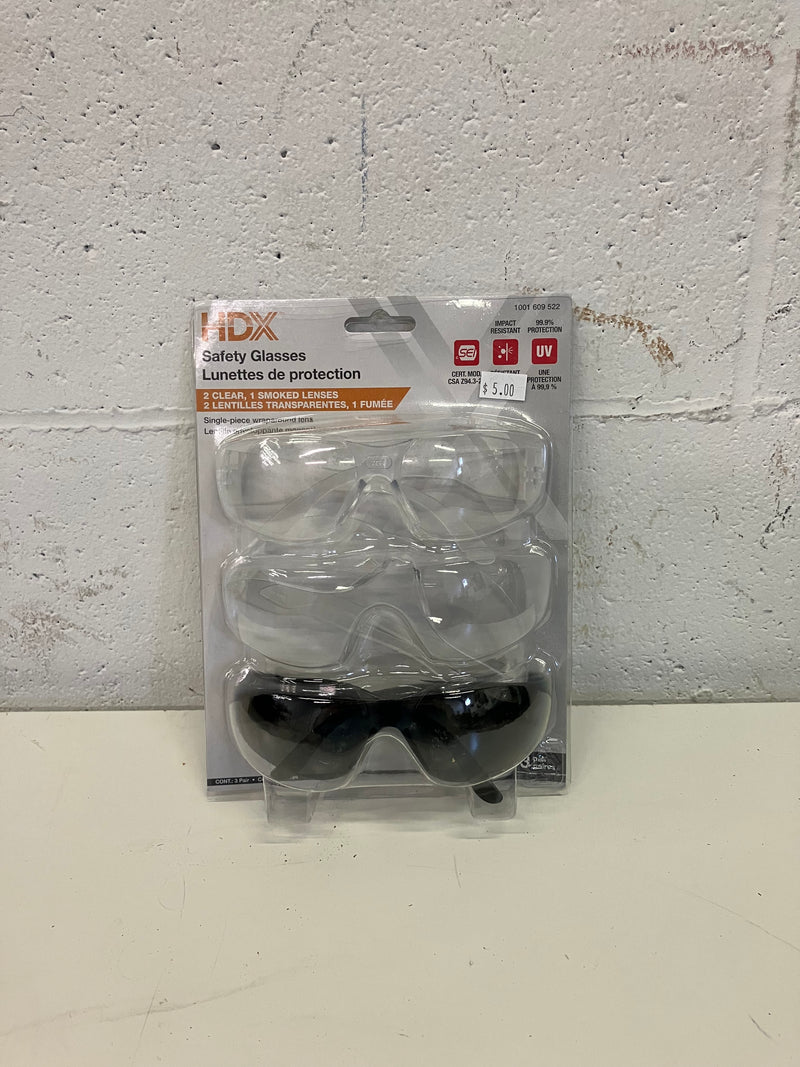 HDX Safety Glasses