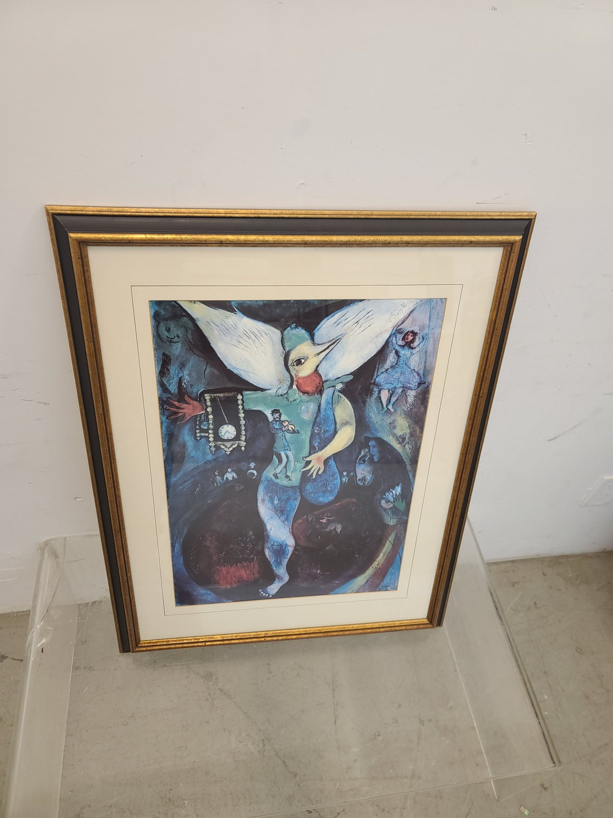 "The Juggler" Marc Chagall Painting