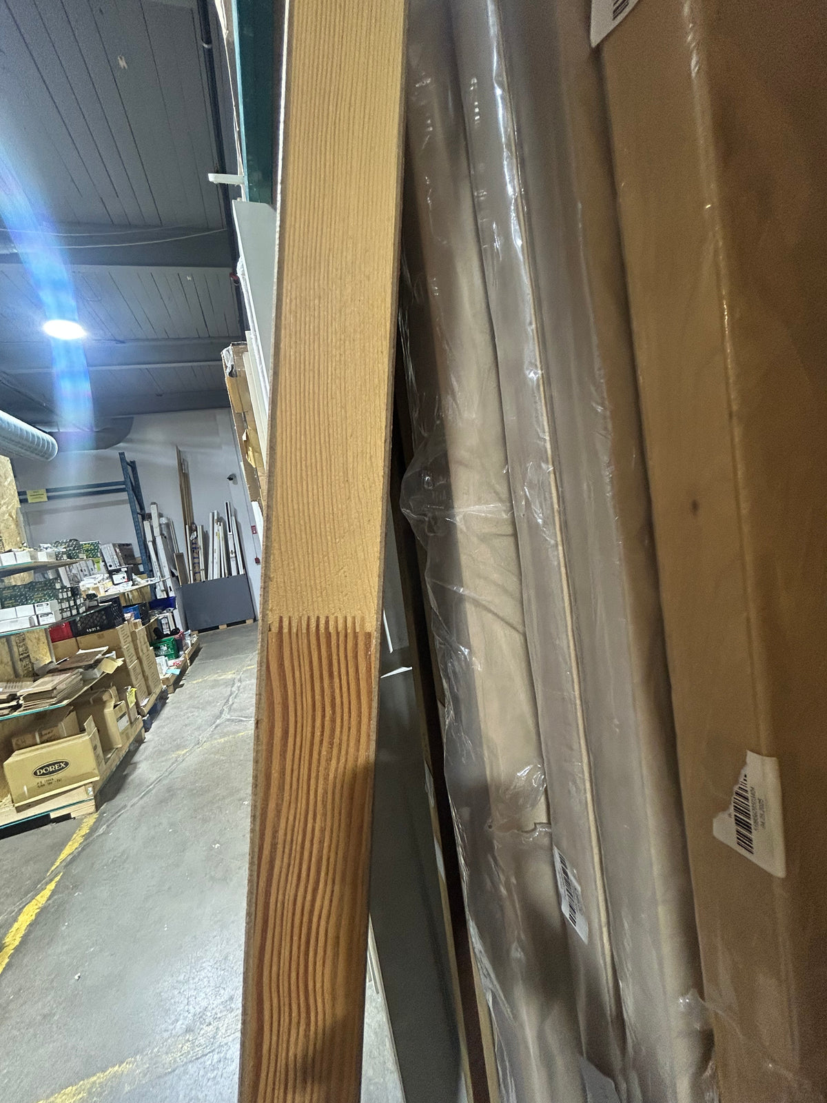Finger-jointed Stave Door