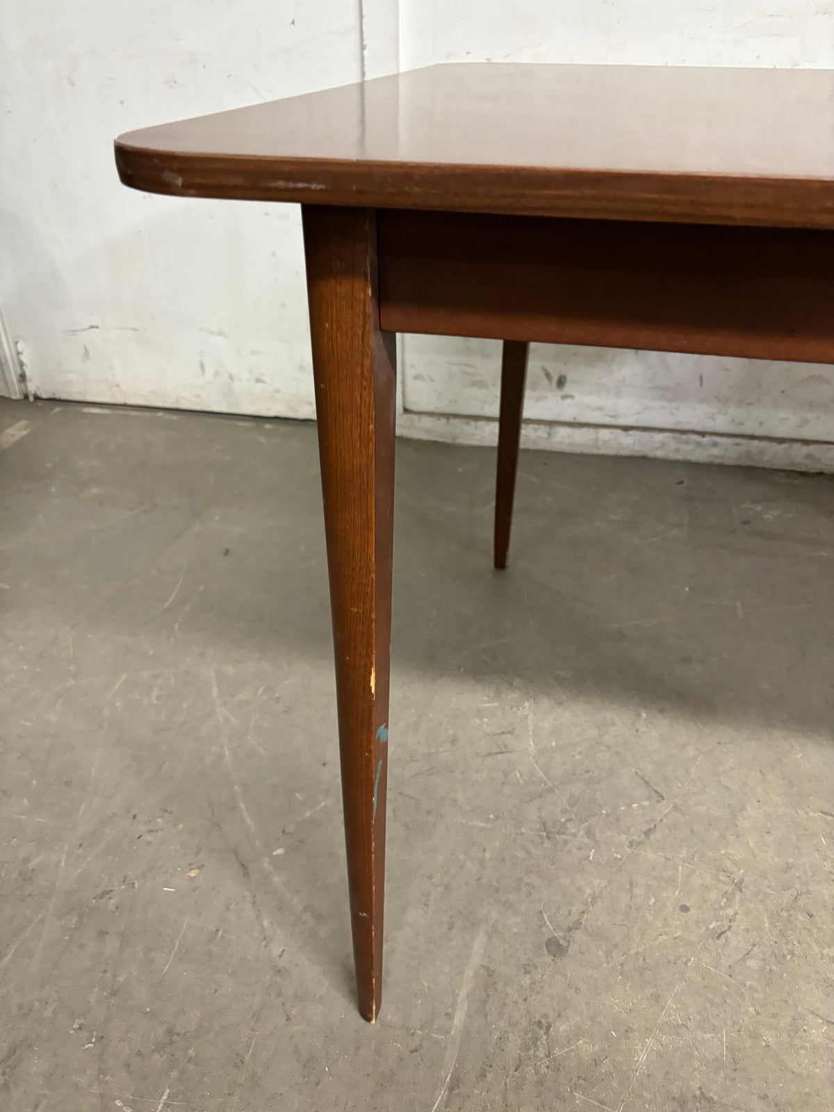 48”W Brown Rectangular Dining Table