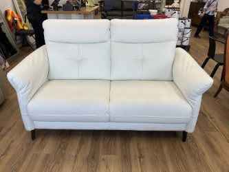 Leather Two Seat Sofa