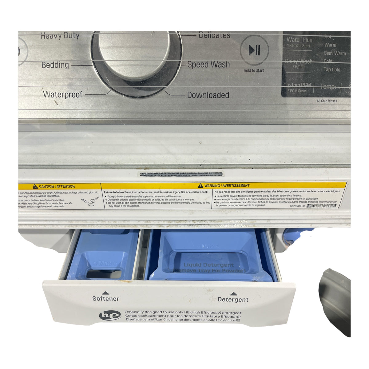 5.0 cu. ft. Large Capacity Top Load Washer