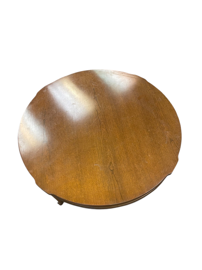 Solid Wood Round Coffee Table
