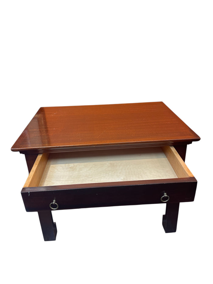 1-Drawer Solid Wood Nightstand