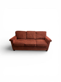 "La-Z-Boy" Brick Red 3 Seater Sofa