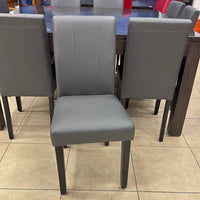 Grayson Pleather Dining Chairs - Set of 8