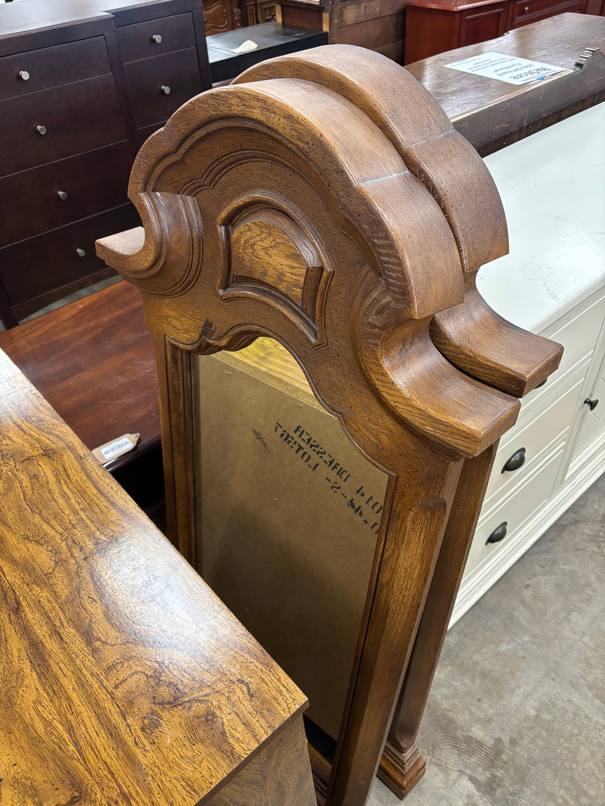 Mediterranean-Style Wooden Dresser