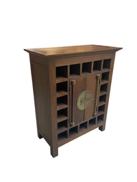 Solid Wood Wine Storage Cabinet