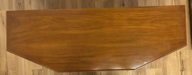 Vintage oak accent cabinet