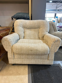 Light Brown Checkered One Seater