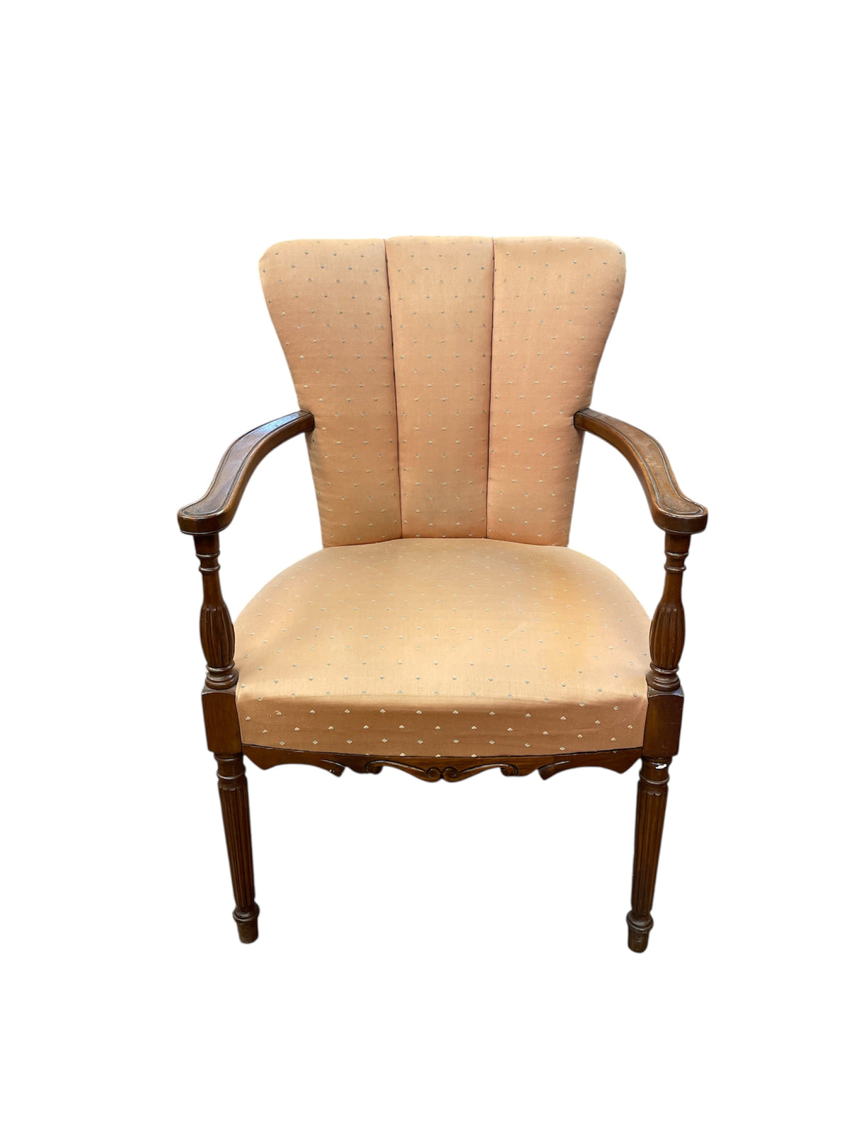 Patterned Upholstered Armchair