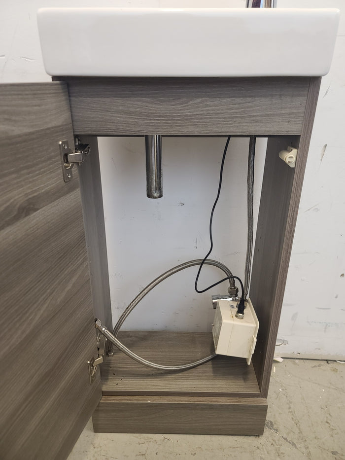 Small Grey Bathroom Vanity