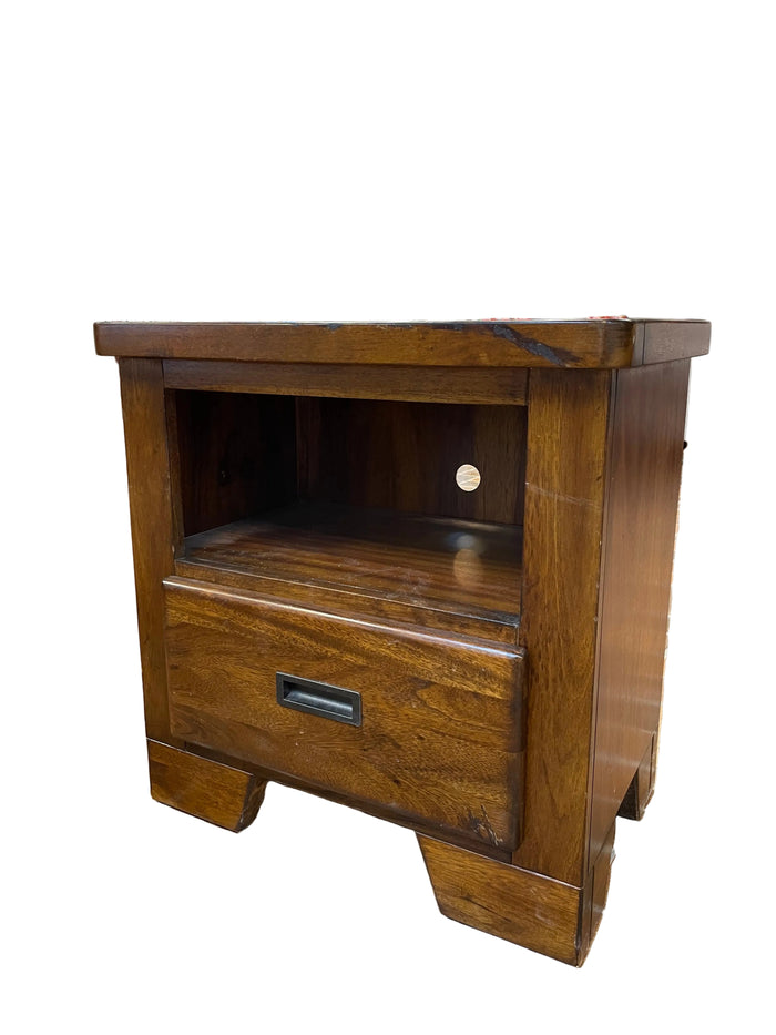 American Woodcrafters - Rustic Style Nightstand