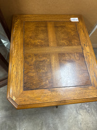 Wooden Side Table With Cabinet