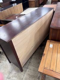 Dark Wood 8-Drawer Dresser